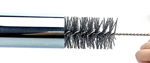 Pipe Cleaning Brush Set Abrasive Filament, 9 Piece Variety Pack for Removal of Rust, Corrosion, Paint