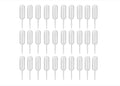 100 Pieces 4ml Cupcake Pipettes, Food Grade Plastic Disposable Pipettes Mini Liquid Injector (100-A) - color: 100-A