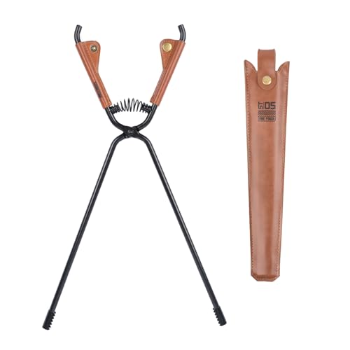 Fireplace Tongs Log Claw Tongs with Faux Leather Handle Cover Log Grabber Clamp Tool for Indoor & Outdoor Camping Campfire Fireplace Fire Pit(Black)