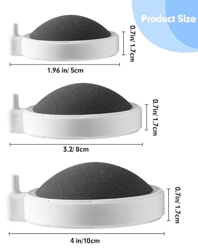 Air Stone for Aquarium Fish Tank Bubbler, 3.2 Inch Nano Air Bubble Stone Aerator Accessories Bubbler for Fish Tank Air Pump Hydroponics - size: 3.2 Inch, for 20-70 Gal