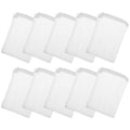 4 x 6 inch Mesh Filter Bags, 10 Pcs Reusable Bags with Zipper, Aquarium Filter Media Bag, Reusable Mesh Bags for Fish Tank Aquarium Filters
