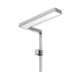 ONF Flat Nano 15W Full Spectrum Aquarium Light, 4 Level Dimmable Plant Light, IP54 Waterproof Freshwater Use Only, Suitable for 2-9 Gallon Rimless Fish Tanks, Terrariums, & Potted Plants, Silver - color: Silver, size: Flat Nano