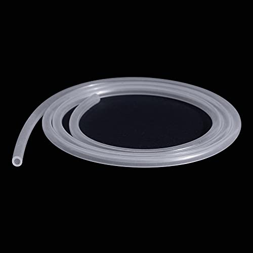 Feelers Silicone Tubing, Food Grade Pure Siliconce Hose 2mm ID 8mm OD 10ft, High Temperature Resistant Flexible Hose for Water Air Pump, Aquarium, Home Brewing, Kitchen - size: 2mm-5mm, style: 10 Feet