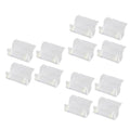 BESPORTBLE 12pcs Acrylic Fish Tank Cover Support Bracket Fixed Tool for Open Rib Aquariums Holder for Turtle Tanks Pet Boxes Compatible Thick