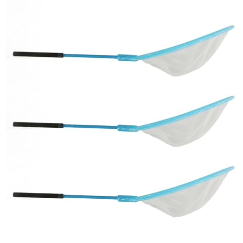 Mini Brine Shrimp Net, Fine Mesh Nylon, Plastic Handle for Aquarium Fish Tank Shrimp Hatchery, 10PCS