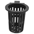 KALLORY 2 Pcs Hanging Hydroponic Sweet Potato Baskets for Aquariums Wall Mounted Plant Holder Nursery Cups for Indoor Outdoor Planting and Kitchen Storage Organizer