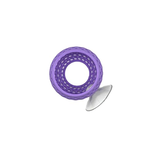 CTWPets Betta Bulb Hide | Betta Rest Fish Tank Ornament | Aquarium Cave with Suction Cup for Small Fish Tank, Betta Habitat, Shrimp Hideout, Aquatic Decor (Lavender Bliss) - color: Lavender Bliss