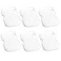 AQUANEAT Replacement Canister Filter Pads Compatible with Cascade 700/1000 CCF2UL/CCF3UL Generic Aquarium Filter Floss Media (6pcs) - size: 6pcs