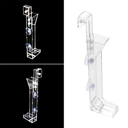 MERRYHAPY Acrylic Shrimp for Fish Tank Feeding Tray for Cherry and Crystal Shrimp Suitable for Planted Aquariums