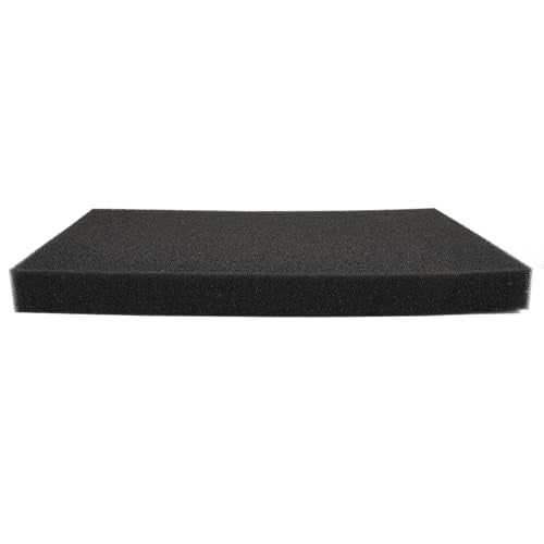 Aquarium Bio Sponge Pad Filter Media for Fish Tank,20/30/40PPI Open Cell Coarse Foam Block Foam Pre Filter Sponge (23" Lx 12.5" W x 2" H 40PPI) - size: 23" Lx 12.5"W x 2"H 40PPI
