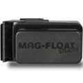 Mag-Float Large + Plus Black Stealth Glass Magnet Aquarium Scraper Cleaner with Blade - Floating Magfloat Magnetic Leaning Tool - size: Large+ Plus