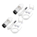 Abaodam 2 Sets 40mm Acrylic Fish Egg Incubator Tumbler for Aquarium Breeding Cichlid and Shrimp Hatchery Box for Fish Egg Hatching and Fry Separation