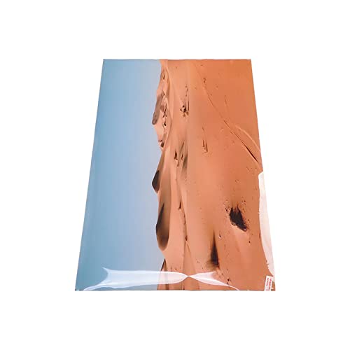 Aquarium Poster PVC Self Adhesive 3D Desert Style Fish Tank Background Decoration, Vivid Underwater Scenery Wallpaper for Freshwater and Saltwater Tanks (122 * 50CM) - size: 122*50CM