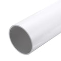 MECCANIXITY 2Pcs 4.33 Inch PVC Rigid Tube Round Pipe 101.6mm ID 110mm OD 12" High Impact for Water Pipe, Aquarium, Fish Tank, Greenhouse Garden, White - color: White, size: 101.6mm x 110mm