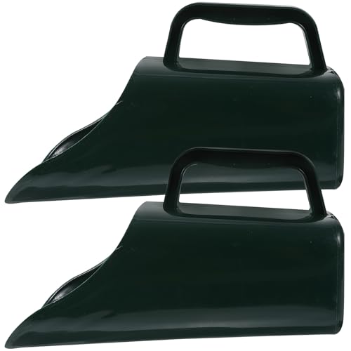 Toddmomy 2pcs Fish Tank Gravel Shovel with Handle, Sediment Clearing Scoop for Aquarium Soil Cleaning, Handheld Mud and Sand Removal Tool for Small Aquariums