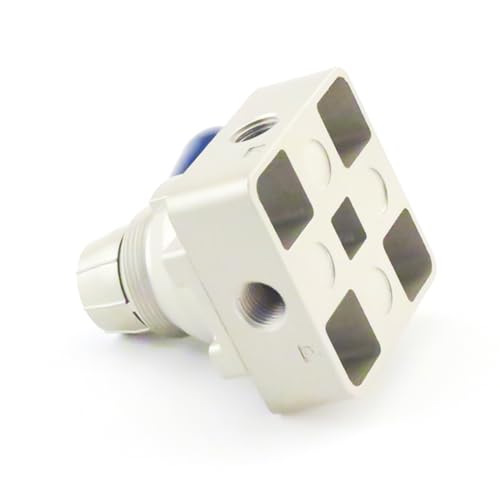 Hand Lever Valve AirTAC 4HV210-08 1/4" PT 4/2 Way Pneumatic Air 2 Position 4 Way Rotary Manual Control Direct Acting Type 0-145 PSI - size: 1/4''PT, style: 4/2 Way