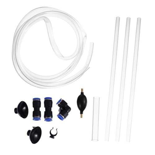 BESPORTBLE 3pcs Fish Tank Water Changer Set Aquarium Siphon Cleaner Gravel Vacuum Manual Mini Tool for Fish Tank Maintenance