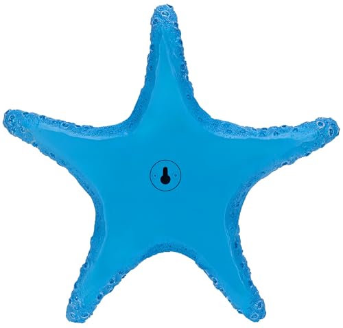 VVGIFTS Blue Ocean Beach Decoration Starfish Resin Wall Hanging Decoration (SkyBlue) - color: Skyblue