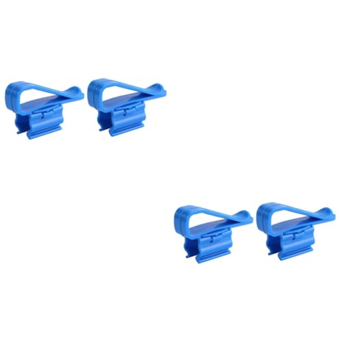 BESPORTBLE 4pcs Aquarium Filtration Hose Holder Water Clip Mount for Tropical Fish Tank Cleaning and Water Change Easy to Attach Clamp for All Tank Types and Buckets