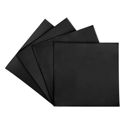 4 Pieces Adhesive Foam Padding 1/8 in Thick X 4 in X 4 in, Anti Vibration Pads, Closed Cell Foam Pads for Anti-Slip, Shock Absorption - size: 4in X 4in X 1/8in, style: With adhesive,Foam