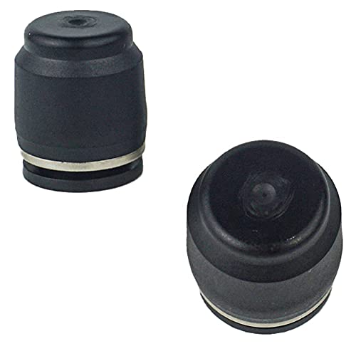 10PCS 1/4 Inch Tube OD Pneumatic Cap Plug Fitting, PPF-1/4 Plastic Push-in Connect Fitting - size: 1/4 OD
