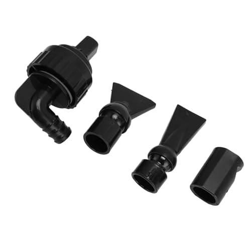 Zerodis Waterflow Aquarium Outlet Water Connector Universal Rotation Head Water Outlet Parts Kit Equipped with an Anti Siphon Function Fish Outlet Adjustable Aquarium Supplies