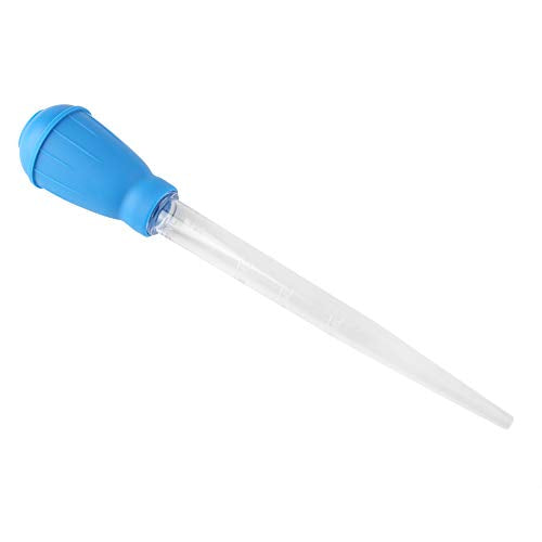 Aquarium Water Changer | Safe Plastic Pipette for Fish Enclosure Maintenance/Feeding/Water Changes | 4 Scale Dropper with Extension Tube