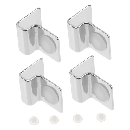 Fish Tank Accessories Aquarium Lids 4Pcs Fish Tank Glass Aquarium Cover Clip Support Holder Stainless Steel - Aquarium Accessories Universal Lid Clips 5mm Glass Tank Aquarium Lid - size: 2.1x1.5cm