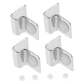 Fish Tank Accessories Aquarium Lids 4Pcs Fish Tank Glass Aquarium Cover Clip Support Holder Stainless Steel - Aquarium Accessories Universal Lid Clips 5mm Glass Tank Aquarium Lid - size: 2.1x1.5cm