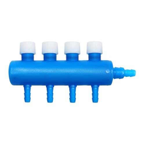 Aquarium Air Control Valve, Practical Air Pump Connector, Fish Tank Accessory, Multi-Port, 4 Way - size: 4 Way