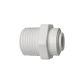 10-Piece 1/2" Male Thread to 5/16" Quick Connect Adapters - Straight RO Water Filter Fittings for Reverse Osmosis System - style: straight male 1/2 to 5/16 o.d.