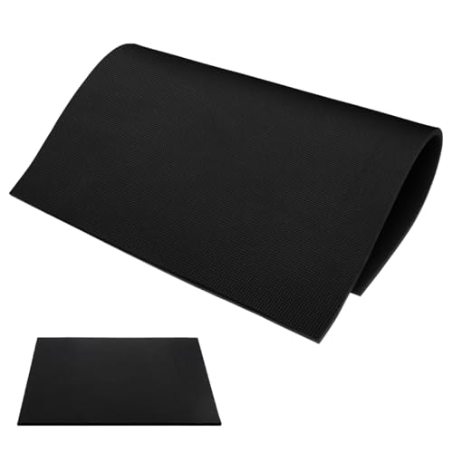 TEHAUX Aquarium Leveling Mat 15.7x11.8 in 0.6cm Thick Foam – Shock-Absorbing Crack Prevention for Rimless 10-Gallon Tanks, Non-Slip Waterproof Floor Protector for Betta & Small Aquariums