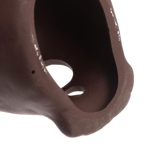 Alasum Ceramic Fish and Shrimp Shelter Aquarium Cave Betta Fish Tank Decor Small Resin Hideout Breeding Tube Hiding Aquarium Ornament for Freshwater Aquatic Pets