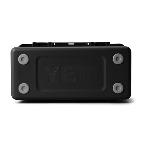 YETI LoadOut GoBox Collection, Divided Waterproof Cargo Case, Dry Box, Camera Case, Fishing Tackle Box - color: Black, size: GoBox 60