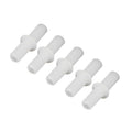 Kisangel 10Pcs Straight Air Connector Hose for Aquarium Air Pump Tubing Fish Tank Accessories Inline Oxygen Tubing Connectors