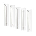 Prime-Line MP9129 Corner Shield Perforated, 3/4 In. x 48 in, Vinyl Construction, Clear, Fasteners Included (5 Pack) | Perforated, 5 Pack
