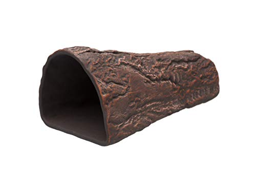 Plecoceramics Pleco Cave Cone Breeding Ceramic Decorations Fish Tank Aquarium (Brown) - color: Brown