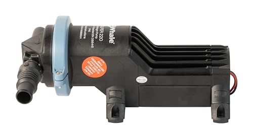 Whale Gulper 220 Graywater Pump - Manages Gray Waste in Boats & RV - 3.5 GPM Flow Rate - 12V/24V - style: 24V