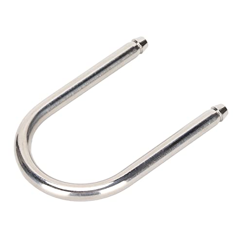 Zerodis Aquarium U Shape Tube, Fish Tanks Carbon Dioxide Air Bend Trachea Connecting Pipe Stainless Steel Tube CO2 Connector for Aquarium Fish Tanks Co2 Oxygen Tubing
