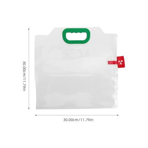 SHINEOFI Reusable Fish Transport Bag with Oxygen Support, 30x30x45cm Portable Live Fish Shipping Container, Handheld Aquatic Transport Packaging for Young Fish and Fisheries