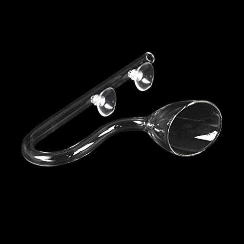 FZONE 13mm Aquarium Glass Lily Pipe Kits with Lily Inflow Lily Outflow and Brush for 3/4" ID (12/16mm) Tubing - size: 13 mm for 3/4" ID (12/16 mm tubing)