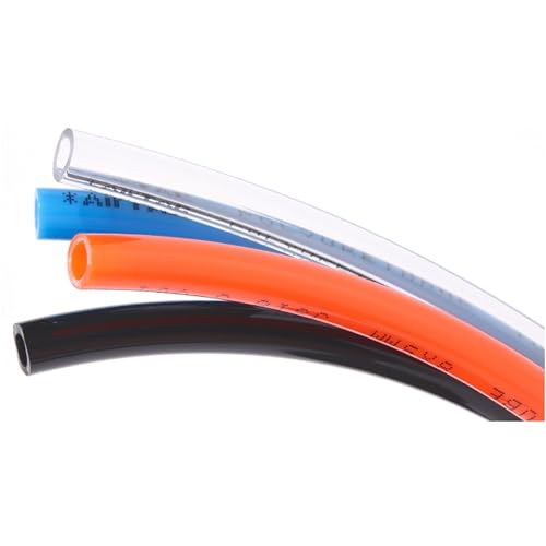 Pneumatic Tubing Air Line Pu Hose 6mm OD 4mm ID 200 Meters（656Ft） Orange AirTac US98A060040200MGE - color: Orange, size: 6mm OD 4mm ID 656Ft/200Meters