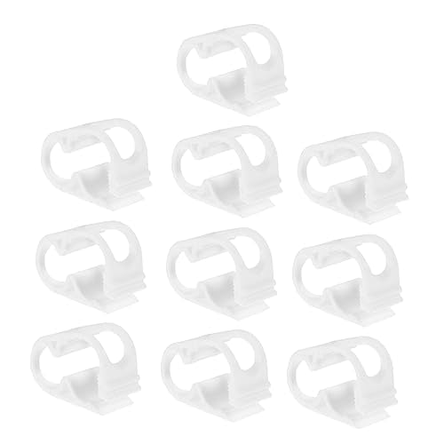 10pcs Adjustable Siphon Hose Control Clamps Silicone Tube Clips for Flow Regulation Gardening Laboratories and Chemical Applications