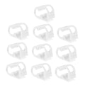 10pcs Adjustable Siphon Hose Control Clamps Silicone Tube Clips for Flow Regulation Gardening Laboratories and Chemical Applications