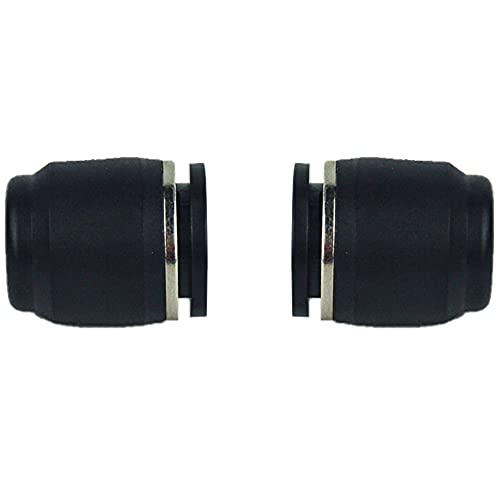 10PCS 1/4 Inch Tube OD Pneumatic Cap Plug Fitting, PPF-1/4 Plastic Push-in Connect Fitting - size: 1/4 OD
