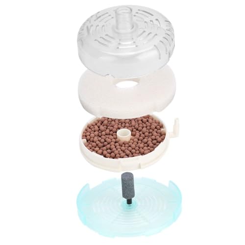 3.15 Inch Ultra Thin Aquarium Filter Sponge Bio Balls Air Stone Betta Shrimp Breeder Tank Water for Fish Tank(S) - style: S