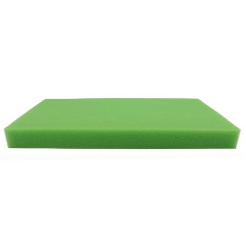 Aquarium Bio Sponge Pad Filter Media for Fish Tank,20/30/40PPI Open Cell Coarse Foam Block Foam Pre Filter Sponge (23" Lx 12.5" W x 2" H 30PPI) - size: 23" Lx 12.5"W x 2"H 30PPI