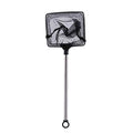 Fishing Landing Net Fish Aquarium Accessories Net Fish Net Fish Skimming Net Goldfish Net Mini Adjustable Telescopic Fishes Shrimps Landing Net for Aquarium Fishbowl Fish () - color: Square