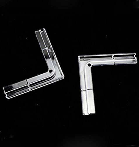 Aquarium Lid Clips Universal Lid Clips for Rimless Aquariums Rimless Clips/Fish Tank Glass Cover Clip Support Holder/Fish Tank Brackets Clip Hanger 8mm