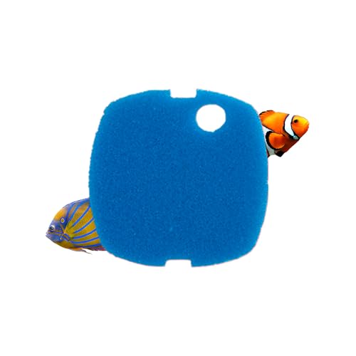 Aquatop Replacement Coarse Filter Sponge for Aquarium Filters RCP-CF300 – Enhanced Mechanical Filtration – Easy to Use and Install - color: Blue, size: Blue - CF300